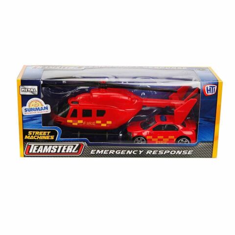 Sunman Sun-Htı-Tmz-Dc.1/64 Kurtarma Araçları Helikopter/Araba 2Li 3A.12D. S00072303*48