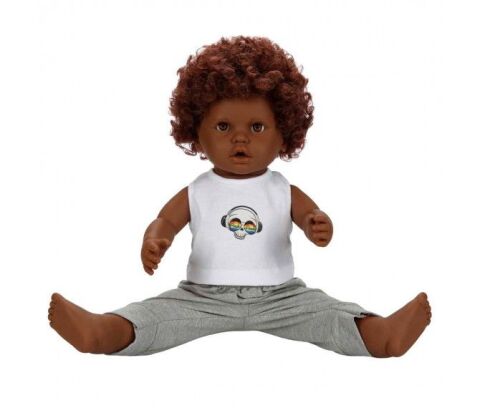 Sunman Sun-Sabc-Dzm-Bebek Dada Kıvırcık Saçlı 60Cm. 2A S01060091