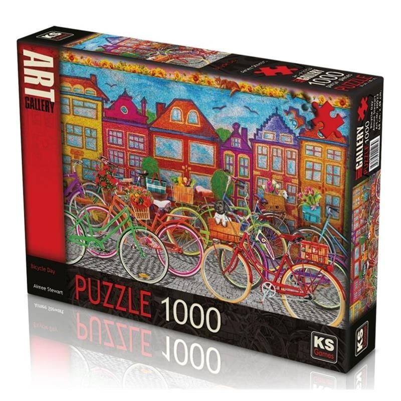 Ks Games 20523 1000 Bicycle Day