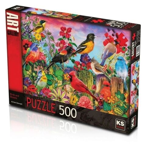 Ks Games 20002 Puzzle 500 Birds And Blooms