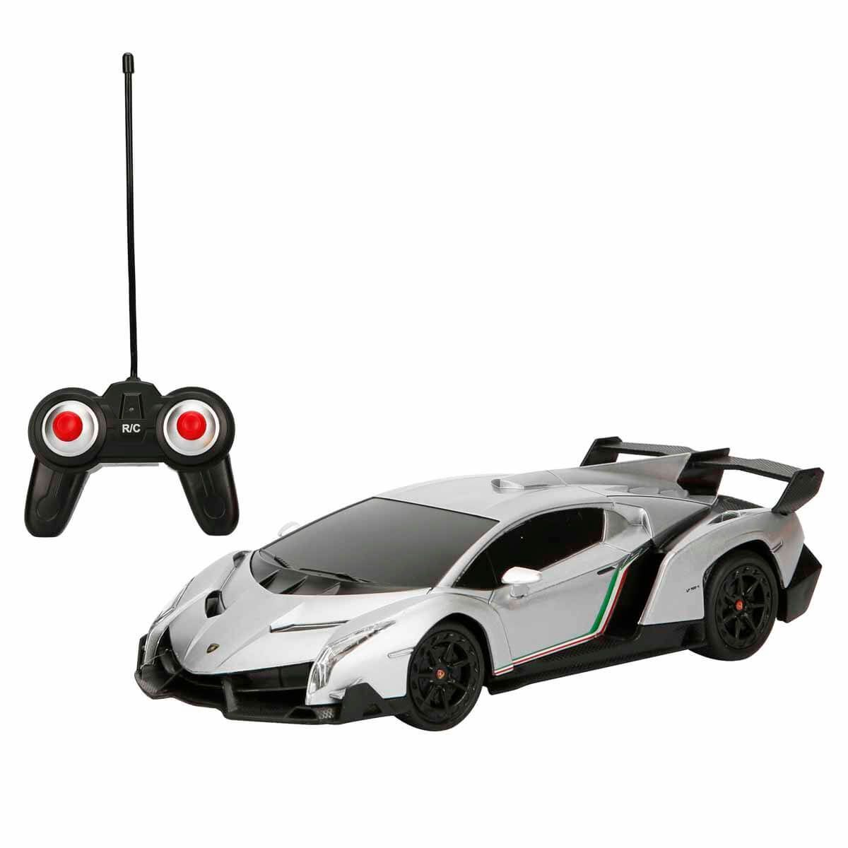 Sunman Sun-Rst-Snc-R/C 1/24 F/F Araba Lamborghını Veneno Işıklı 27Mhz.B/O 2R. S00003941