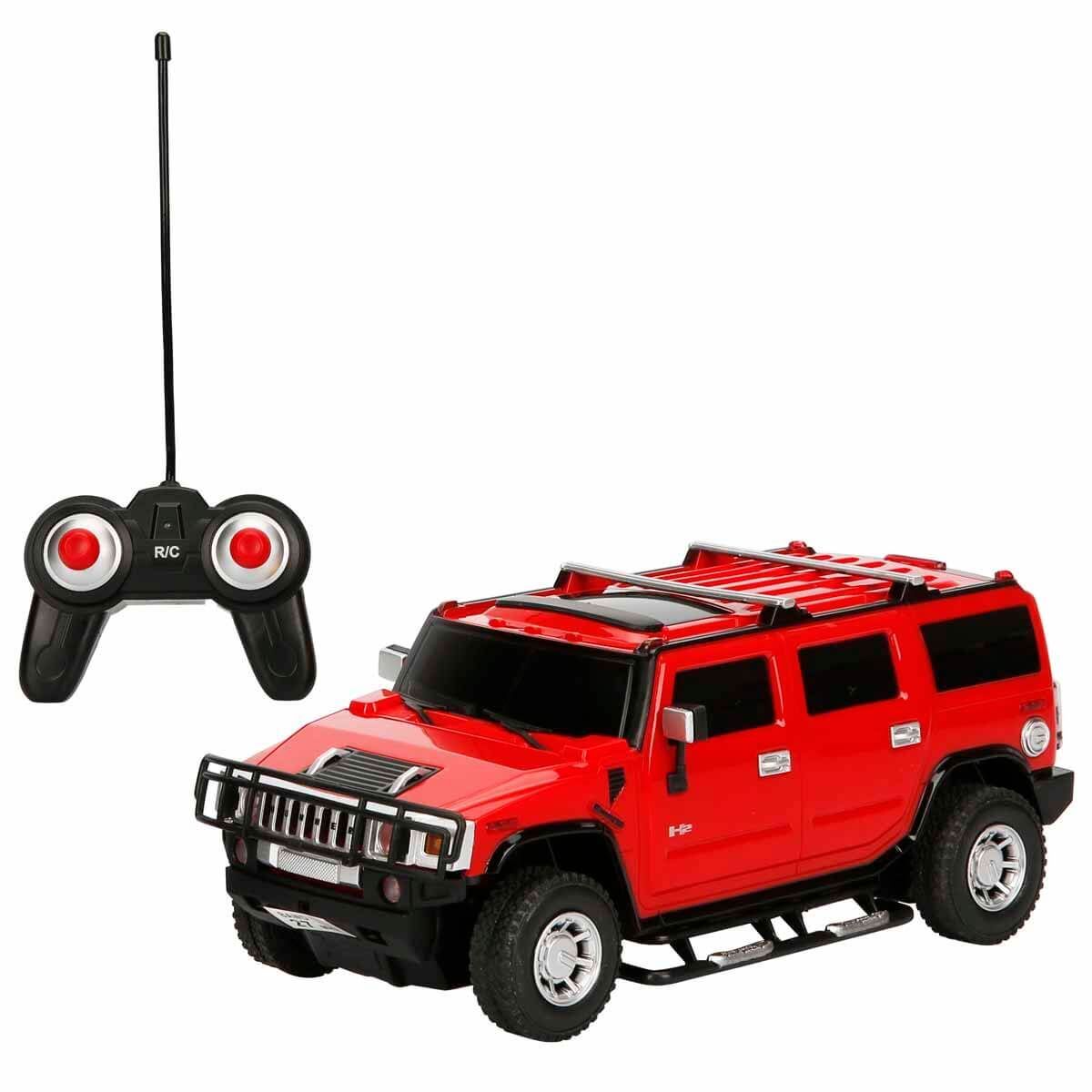 Sunman Sun-Rst-Snc-R/C 1/24 F/F Araba Hummer H2 Işıklı 27Mhz.B/O 2R. S00003942