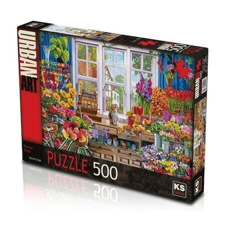 Ks Games 20004 Puzzle 500 Flower Shop