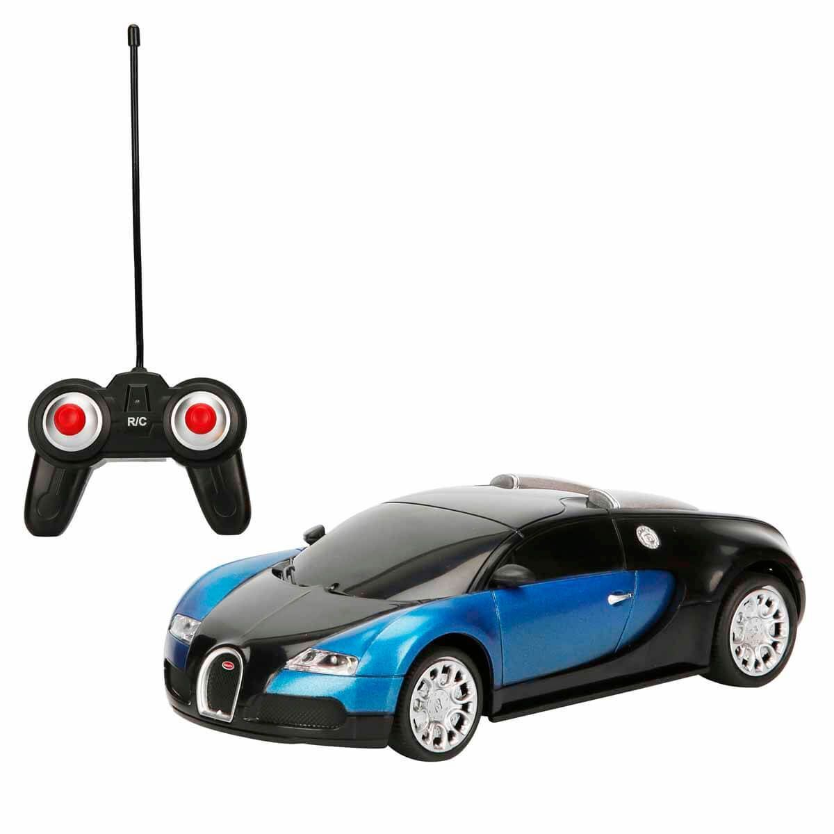 Sunman Sun-Rst-Snc-R/C 1/24 F/F Araba Bugattı Veyron Işıklı 27Mhz.B/O 2R. S00003943
