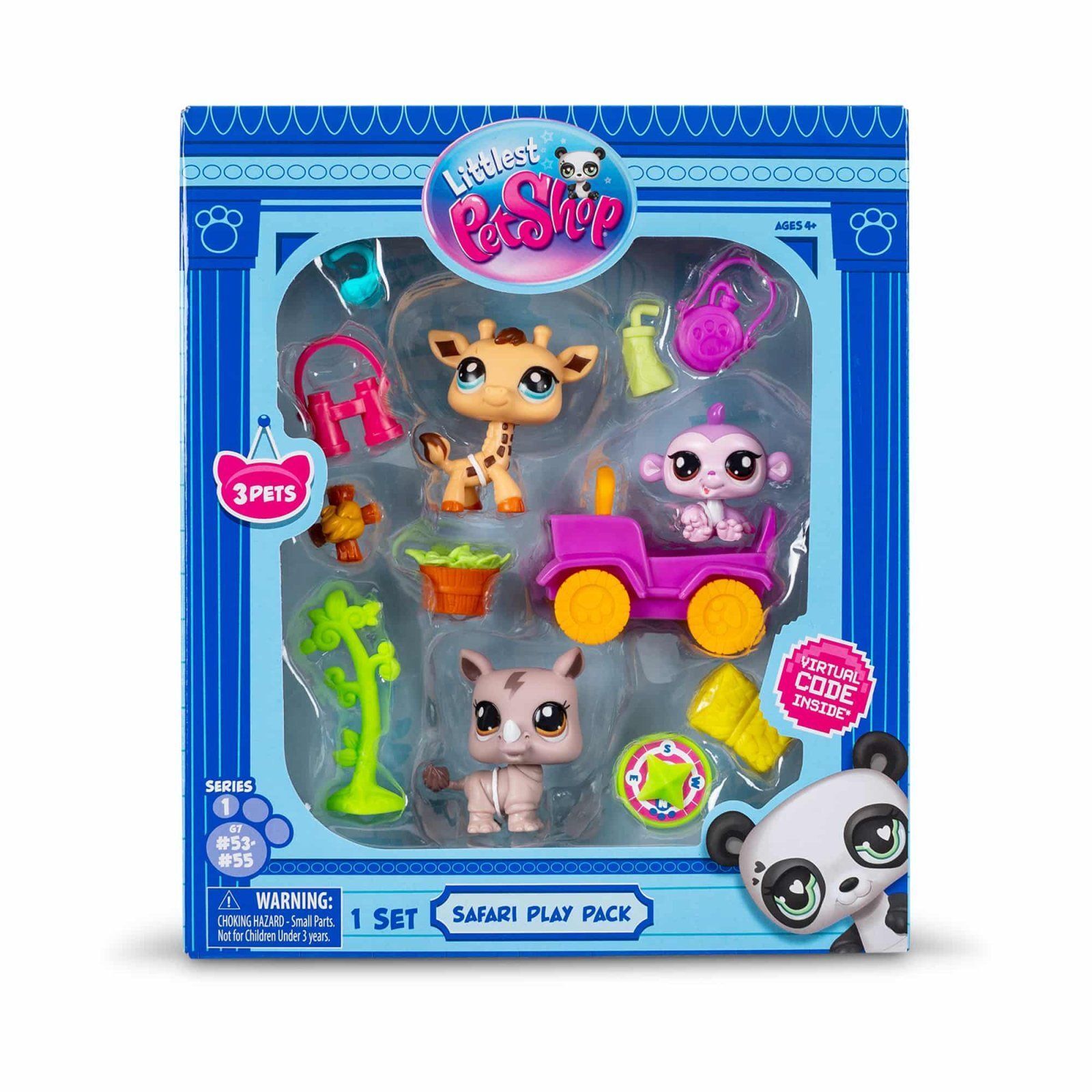 Sunman Sun-Bsf-Lps-Figür Set Minişler Safari Temalı S0005240