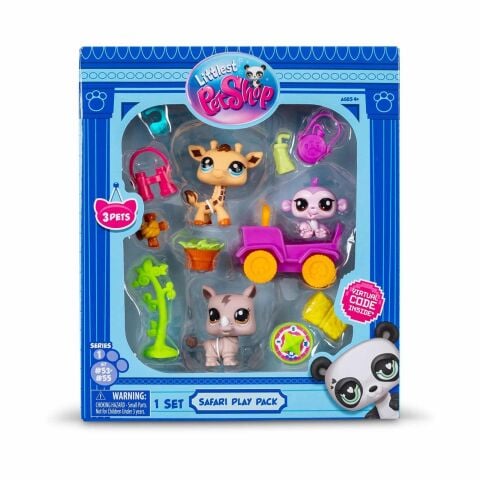 Sunman Sun-Bsf-Lps-Figür Set Minişler Safari Temalı S0005240