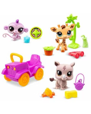 Sunman Sun-Bsf-Lps-Figür Set Minişler Safari Temalı S0005240
