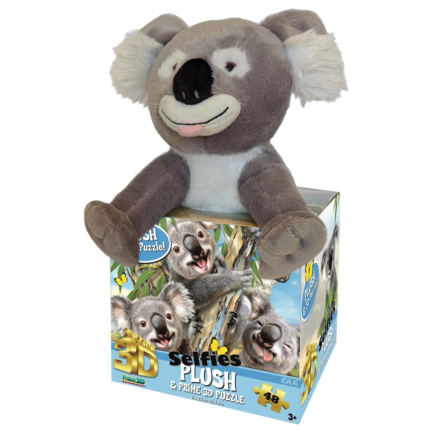 Neco Prm-15805 Prime 3D-Koala Pelüş Ve Selfie 48 Parça Puzzle