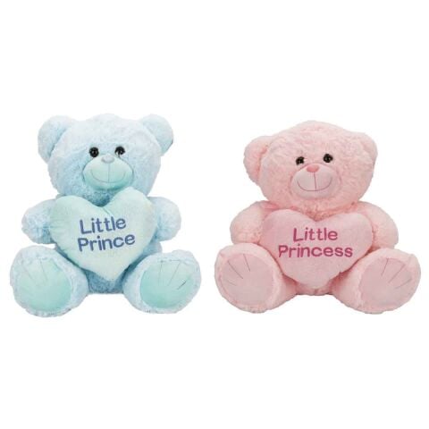 Sunman Sun-Anb-Pff-Sk.Peluş Ayı Prens Ve Prenses Kalpli 45Cm.2R. S01004763