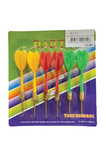 Corner Sport 06-1-1812 1812 Kartela 6Pcs Dart Ignesı*240*
