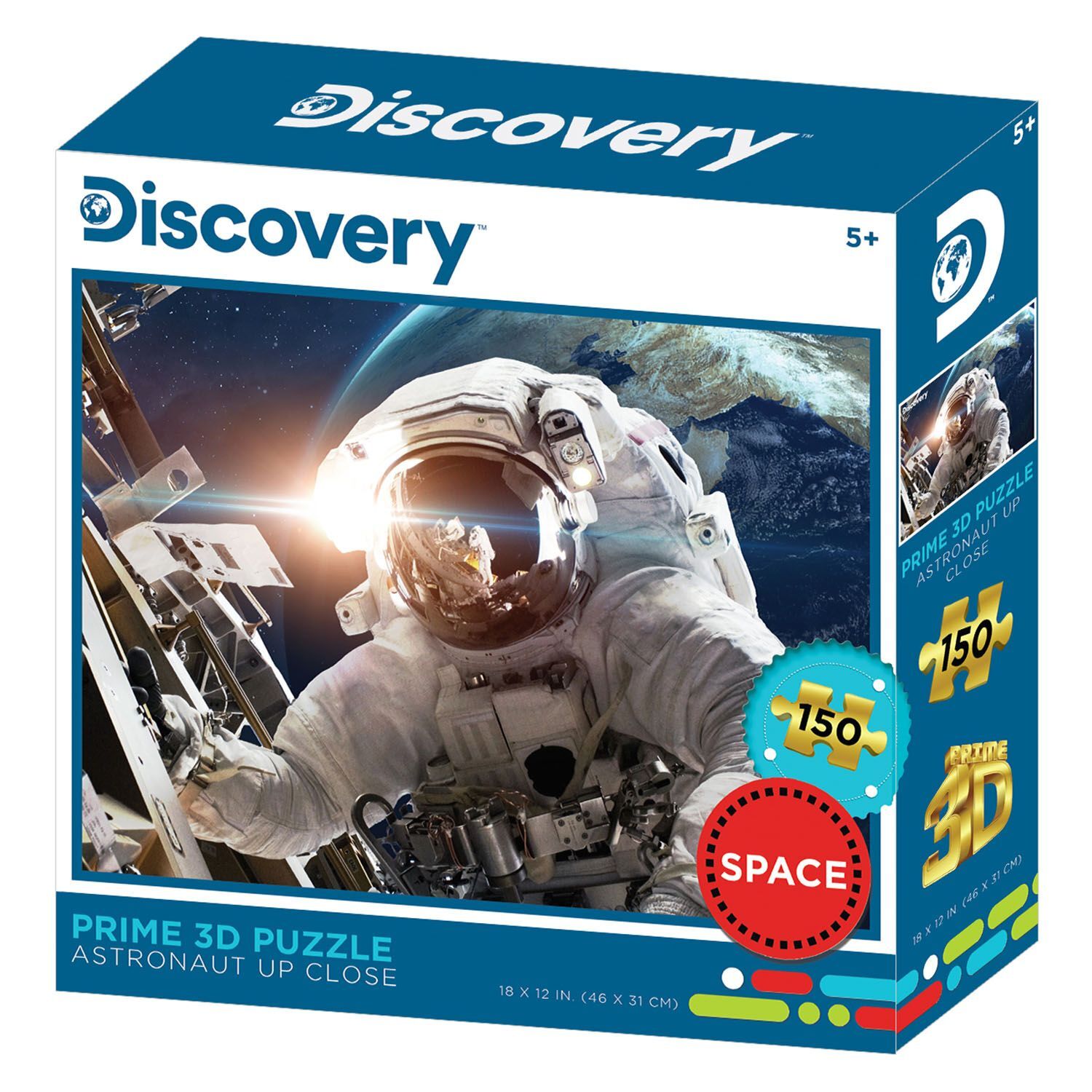 Neco Prm-20849 Prime 3D-Astronot-150 Parça Puzzle
