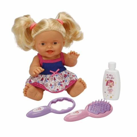 Sunman Sun-Sabc-Dzm-Bebek Set Nil Saçlı Aks.23Cm.2A.Sırt Çnt. S02020100