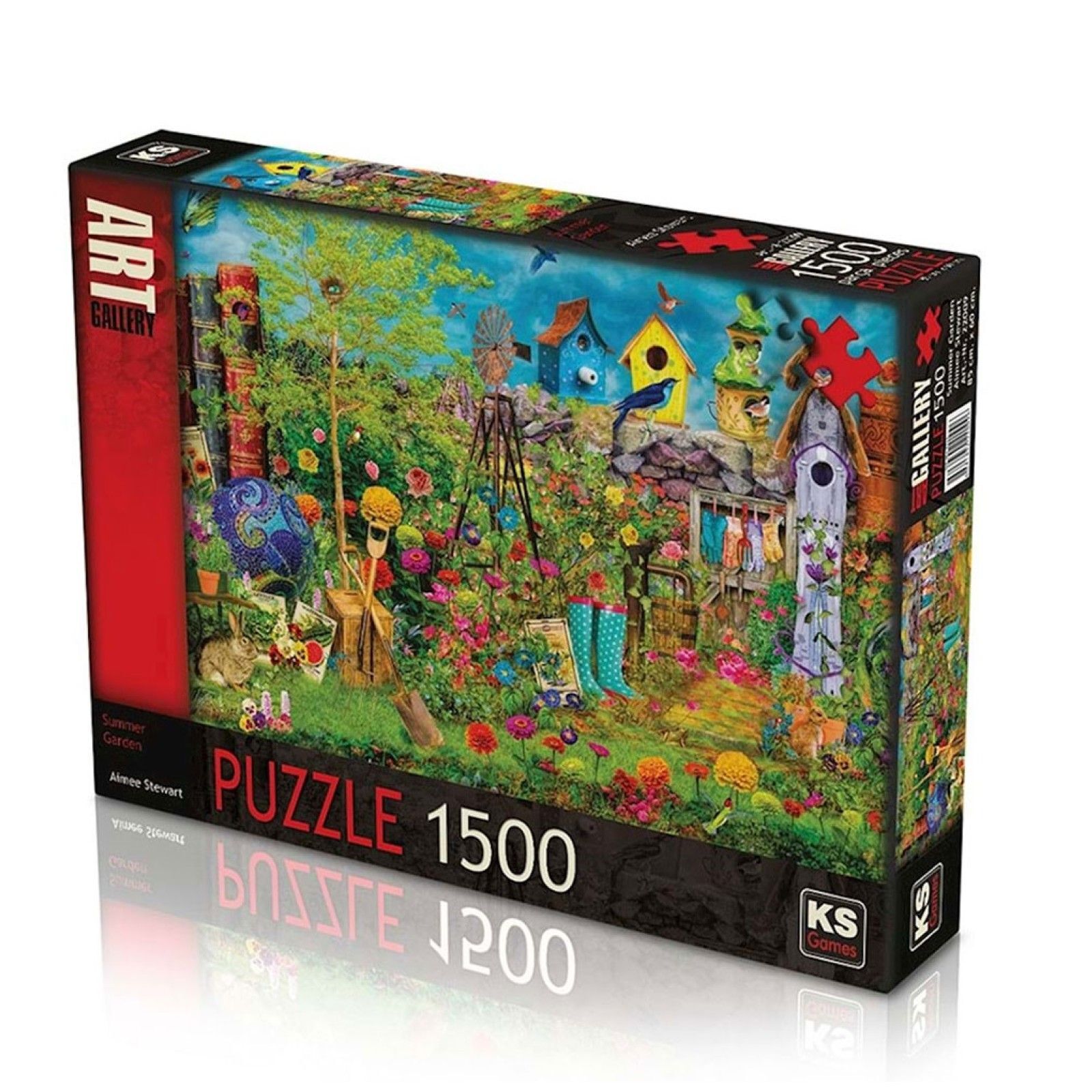 Ks Games 22009 Puzzle 1500 Summer Garden
