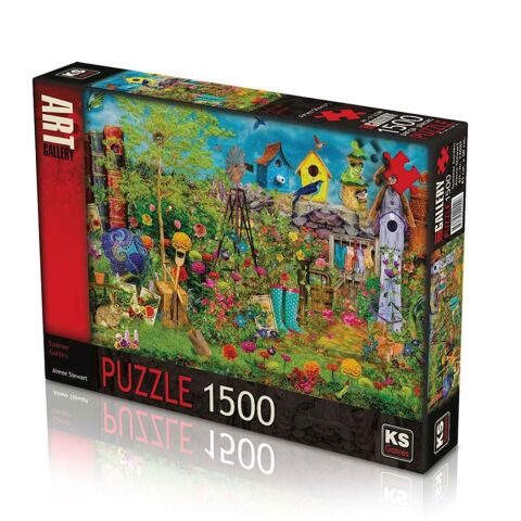 Ks Games 22009 Puzzle 1500 Summer Garden