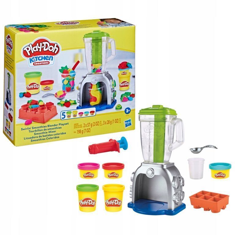 Hasbro F9142 Play-Doh Eğlenceli Smoothıe Mikserim Oyun Seti *4