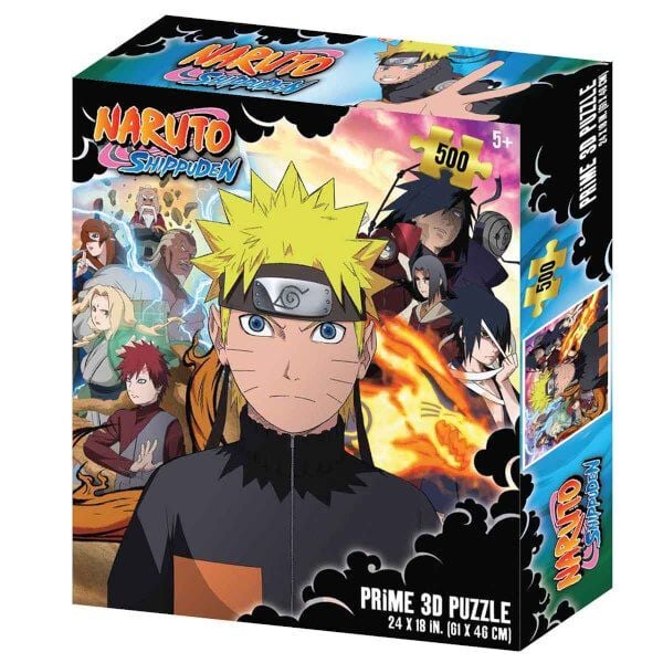 Neco Prm-32691 Prime 3D-Naruto Shippuden-500 Parça Yetişkin Puzzle