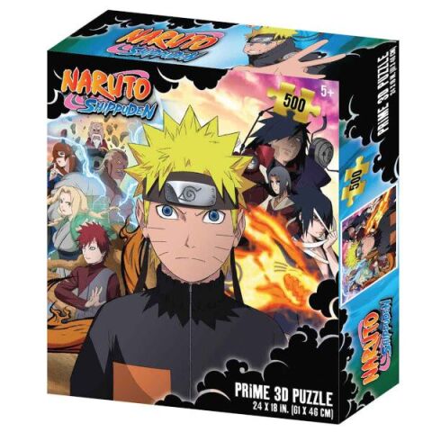 Neco Prm-32691 Prime 3D-Naruto Shippuden-500 Parça Yetişkin Puzzle