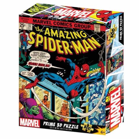 Neco Prm-33194 Prime 3D-Marvel Comics Spider-Man-300 Parça Puzzle