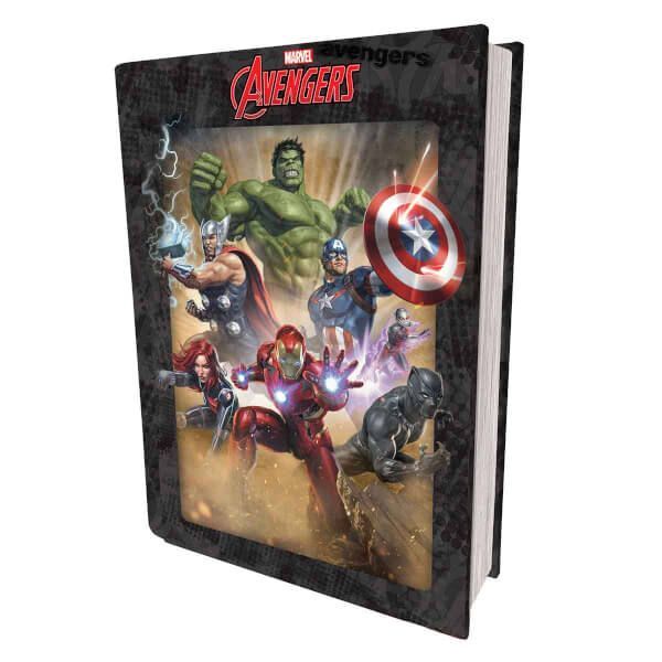 Neco Prm-35562 Prime 3D-Avengers 300 Parça Puzzle-Metal Kutu