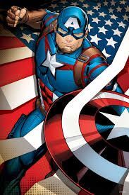 Neco Prm-35584 Prime 3D-Captain America 300 Parça Puzzle-Metal Kutu