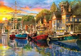 Ks Games 23006 Puzzle 3000 Harbour Lıghts