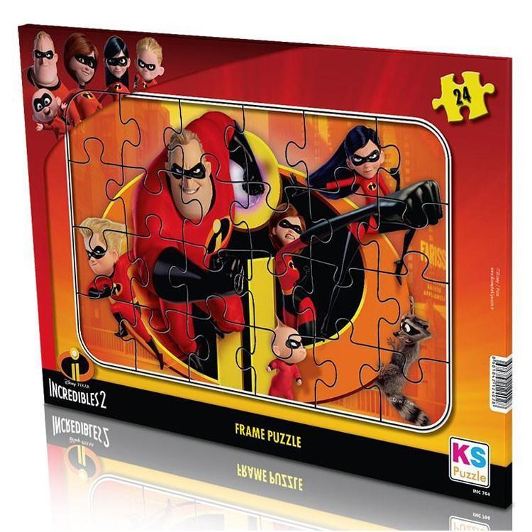 Ks Games Inc704 Incredıbles 2 Frame Puzzle