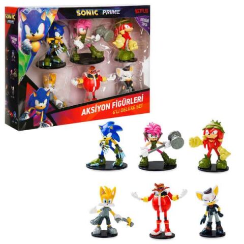 Neco Pmı-Son6070 Sonic 6'Lı Aksiyon Figür Set Asorti