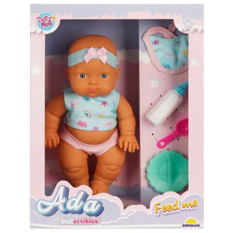 Sunman Sun-Sabc-Dzm-Bebek Set Ada Beslenme Seti Saçsız Aks.23Cm.2A.Kçk. S01020110 *12
