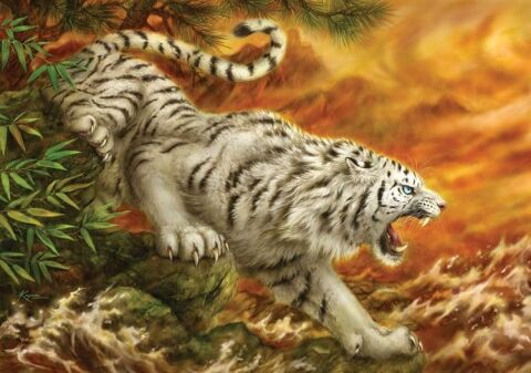 Ks Games 20506 1000 Whıte Tiger