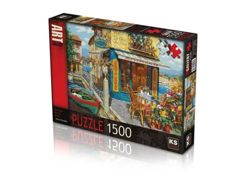 Ks Games 22008 Puzzle 1500 Ristorante Vecchia Urbi