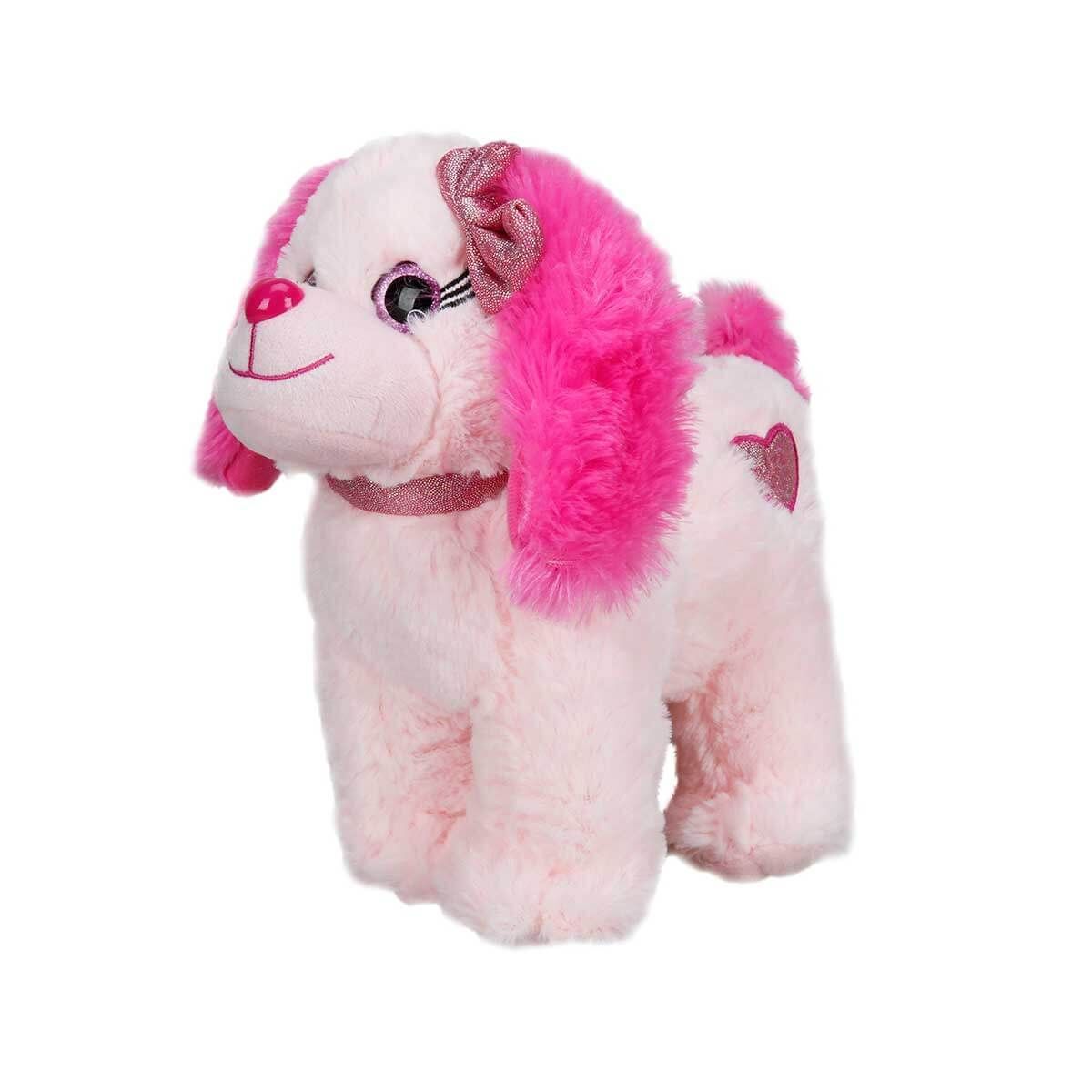 Sunman Sun-Jnh-Pff-Sk.Peluş Köpek Oturan Renkli 25 Cm.3R