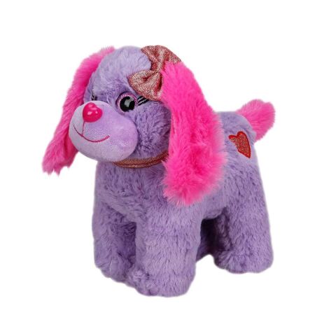 Sunman Sun-Jnh-Pff-Sk.Peluş Köpek Oturan Renkli 25 Cm.3R