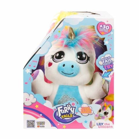 Sunman Sun-Eol Peluş Furry Taıls Unıcorn Lıly Fonk.Sesli Işıklı