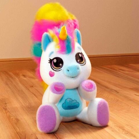 Sunman Sun-Eol Peluş Furry Taıls Unıcorn Lıly Fonk.Sesli Işıklı