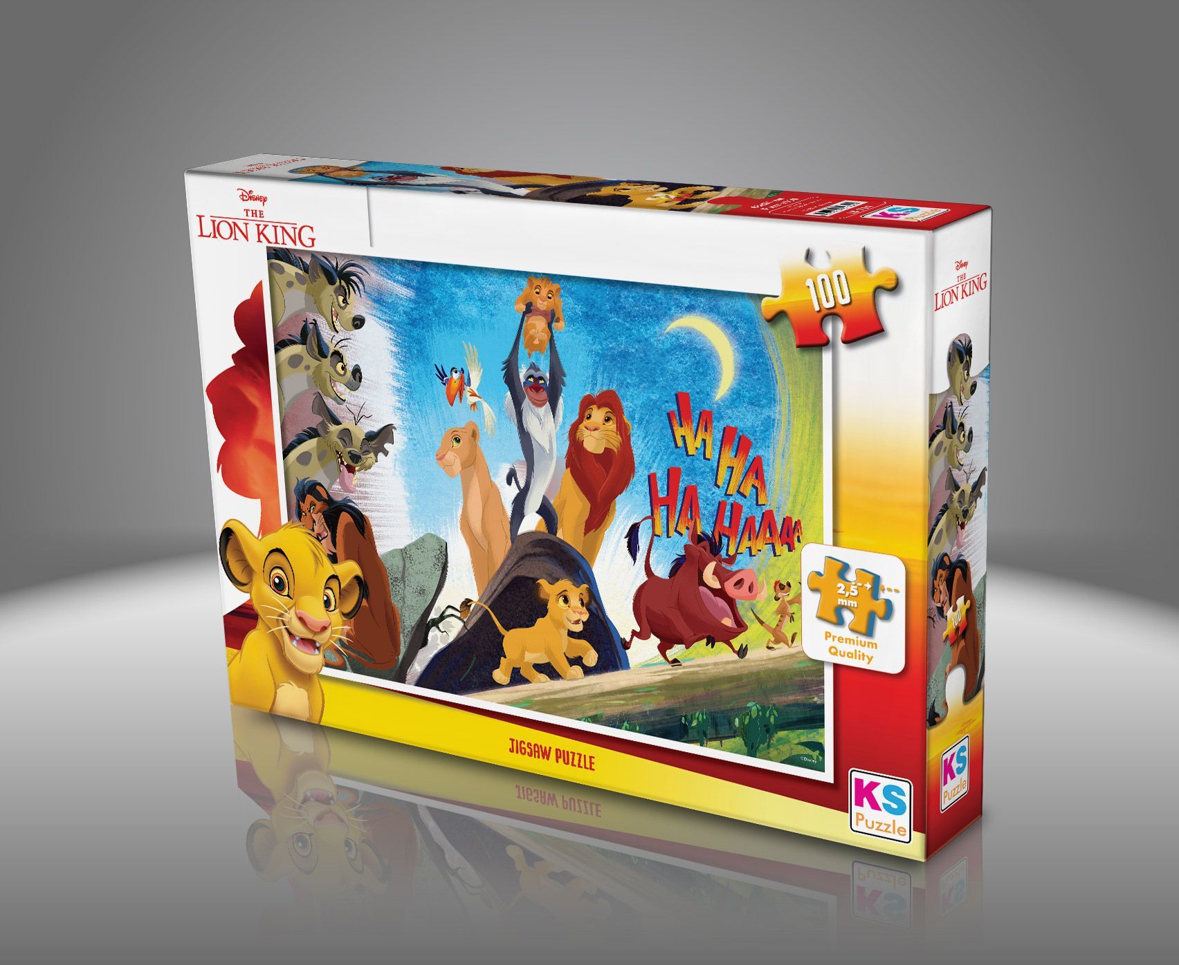 Ks Games Lk714 Lıon Kıng Puzzle 100 Parça