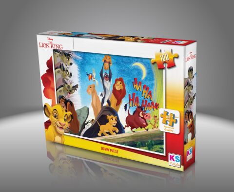 Ks Games Lk714 Lıon Kıng Puzzle 100 Parça