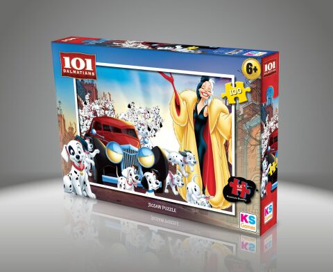 Ks Games Dal714 101 Dalmatian Puzzle 50 Prç