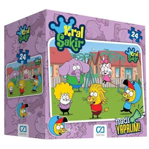 Ca Games Ca.5119 Kral Şakir Yer Puzzle
