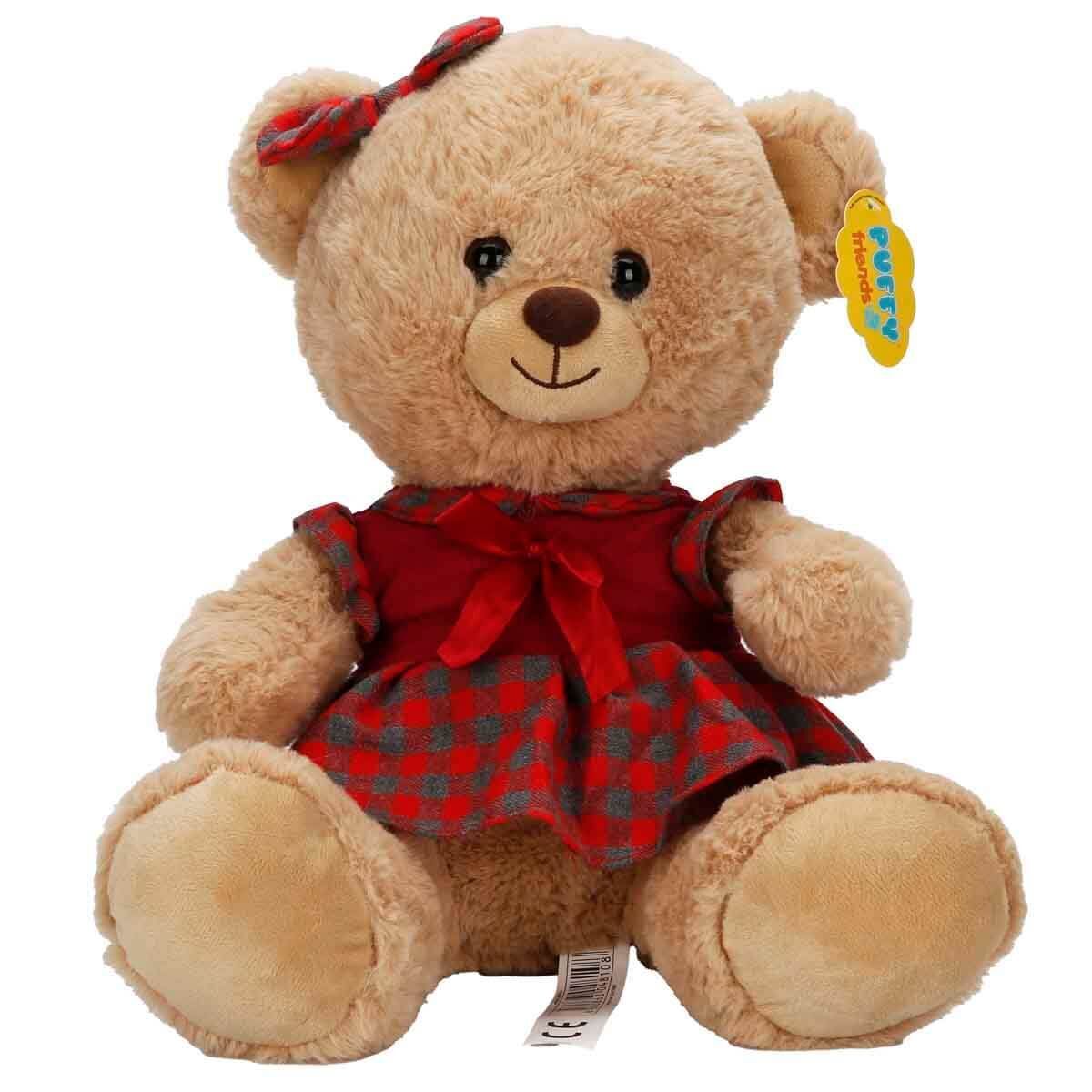 Sunman Sun-Jnh-Pff-Sk.Peluş Ayı Elbiseli 32 Cm 2A 40 Cm S00004810