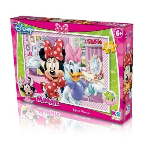 Ks Games Mın113 Mınnıe Mouse Puzzle 200 Parça