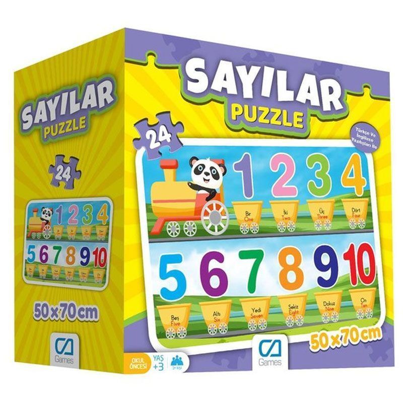 Ca Games Ca.5134 Sayılar Yer Puzzle