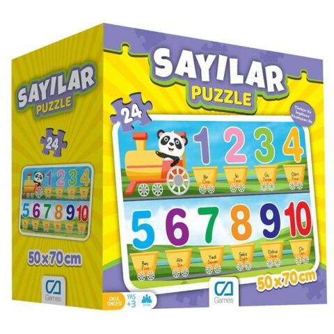Ca Games Ca.5134 Sayılar Yer Puzzle