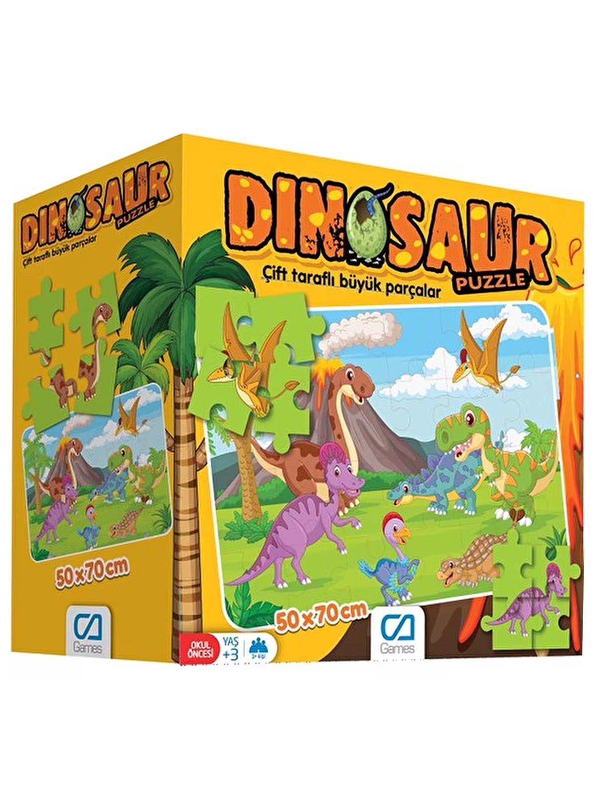 Ca Games Ca.5139 Dinazorlar Yer Puzzle