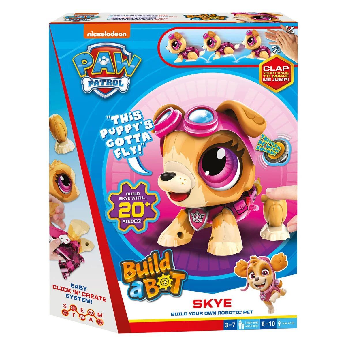 Neco Golı-928556 Build A Bot-Paw Patrol-Skye