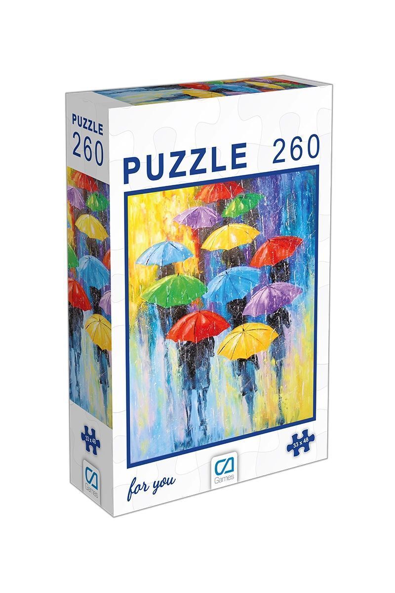 Ca Games Ca.6000 Puzzle 260 Parça Şemsiyeler