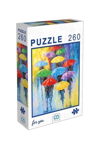 Ca Games Ca.6000 Puzzle 260 Parça Şemsiyeler