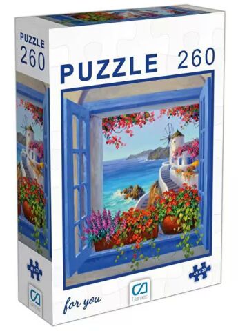 Ca Games Ca.6002 Puzzle 260 Parça Pencere