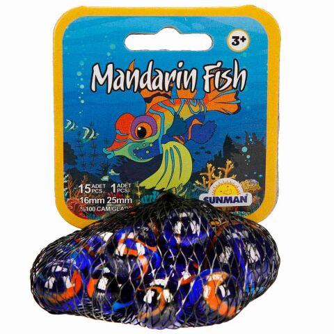 Sunman Sun-Gls-Djn-Misket Ocean Octopus /Mandarın Fısh/Blue Tang/Clownfısh 15+1 File Krtl.25Ad. S01003001*25