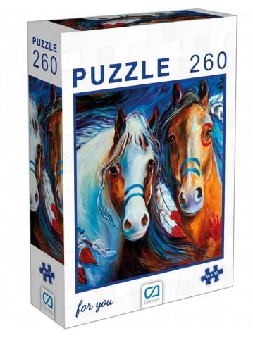 Ca Games Ca.6003 Puzzle 260 Parça Atlar