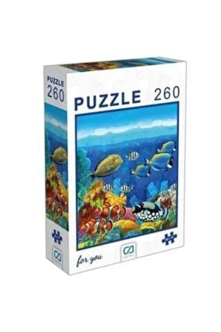 Ca Games Ca.6004 Puzzle 260 Parça Balıklar